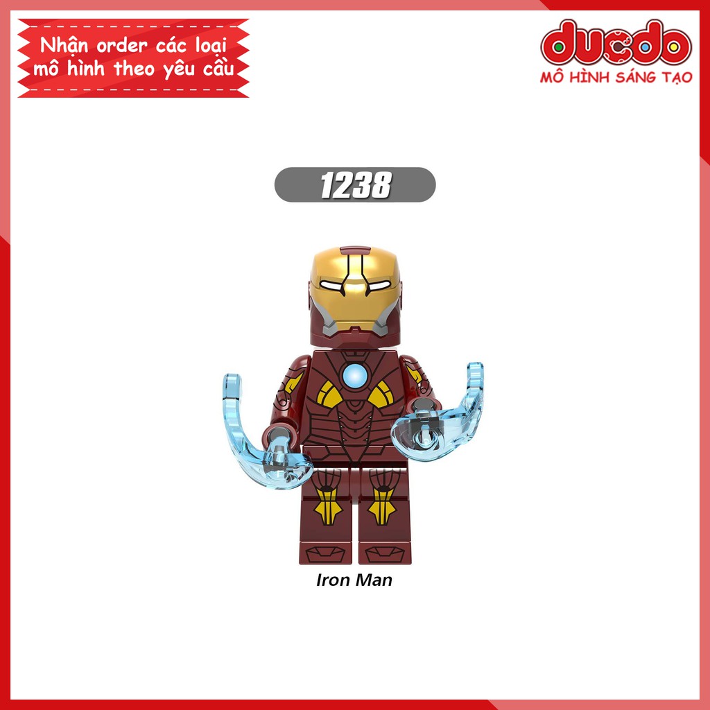 Minifigures các nhân vật Iron Man siêu chất - Đồ chơi Lắp ghép Xếp hình Mô hình Mini XINH X0255