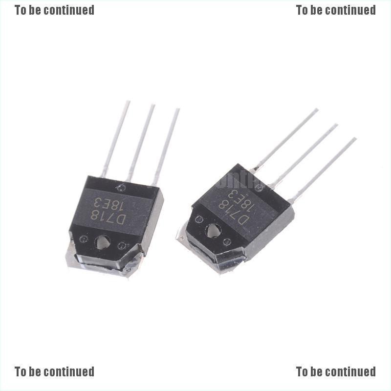 1 Cặp (2 Cái) Bán Dẫn Chính Hãng 2sb688 & 2sd718 Kc Transistor B688 & D718