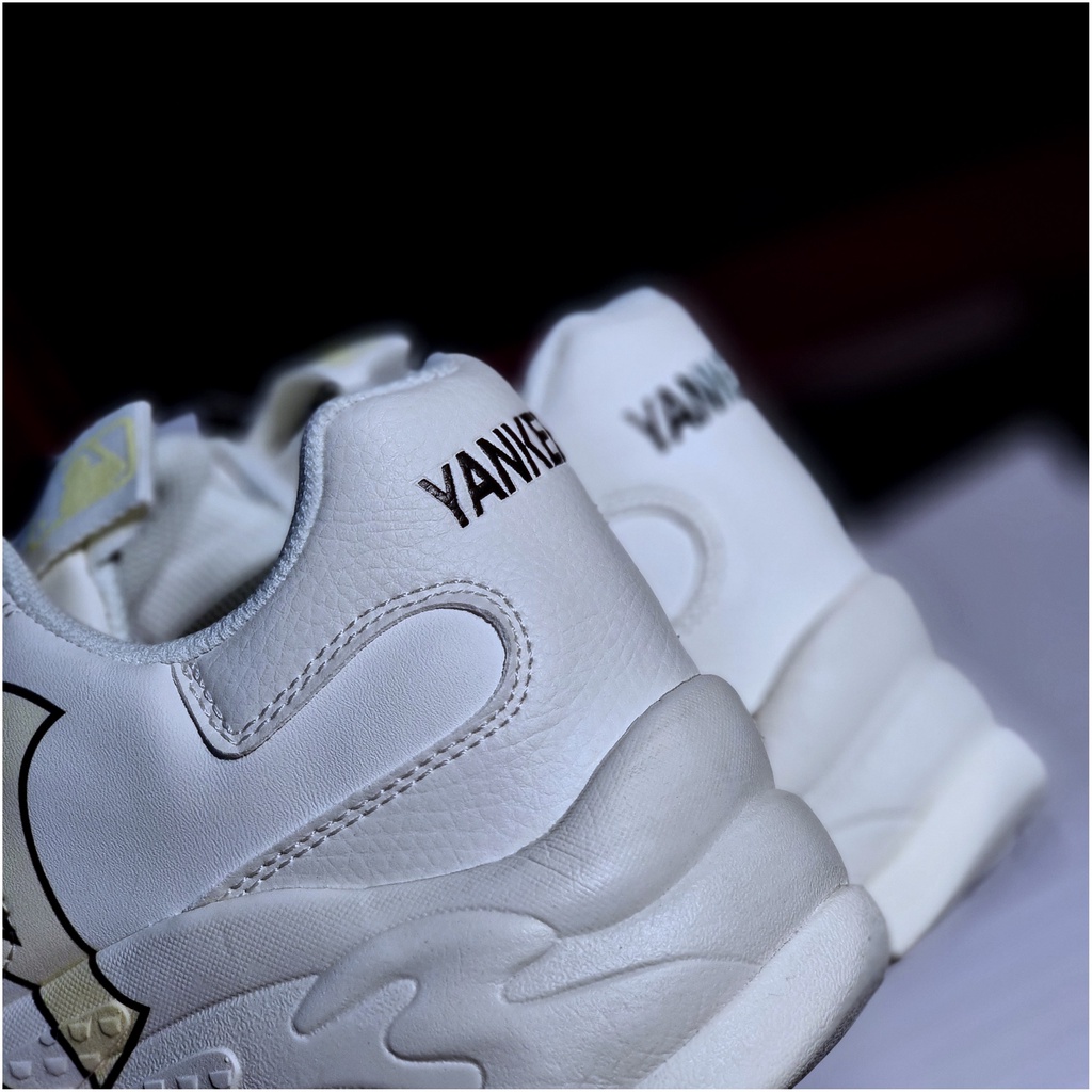 [Bản logo in 3D] Giày sneaker 𝗠𝗟𝗕 Tăng chiều cao 5cm - Logo Ny Vàng