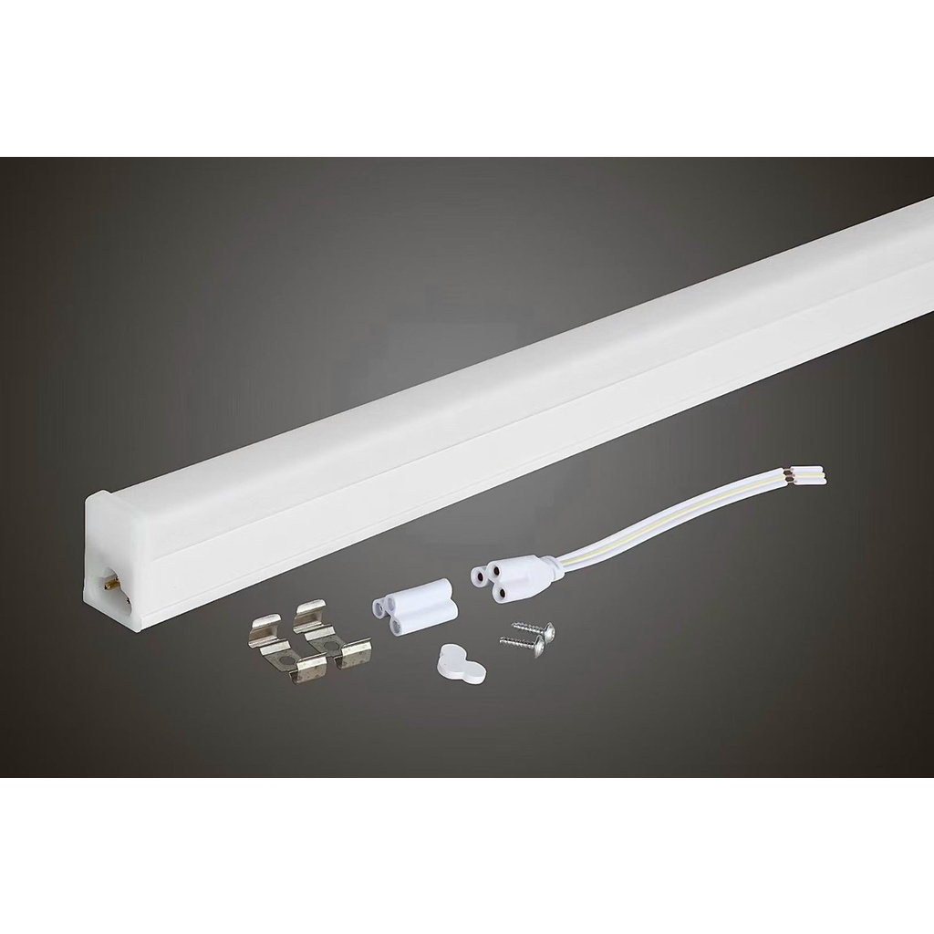 Đèn tuýp led T5 - Kích thước: 30-60-90-120cm - Công suất:5-9-14-18w - Ánh sáng: Trắng, Vàng liền máng - Bảo hành 1 năm