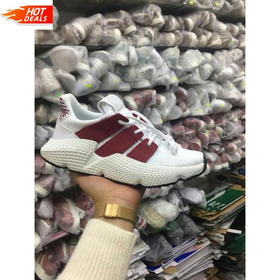 🗞 Giày Prophere Mầu Trắng Quai Đỏ Mận : ⤴️