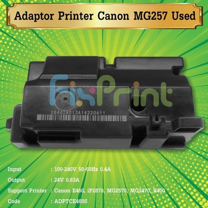 Bộ Chuyển Đổi Nguồn Điện Canon Ip2870 Mg2570 Mg2470 E400 Mg2570S Ip2870S Fsb266