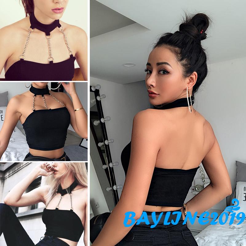 Áo Lửng Hai Dây Gợi Cảm Quyến Rũ Cho Nữ