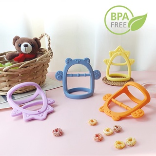 Gặm nướu Bebepick Moyuum silicone cao cấp nội địa Hàn - có hộp đựng