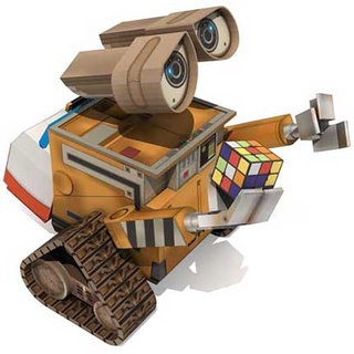 Mô hình giấy 3D  Wall-E và Eve