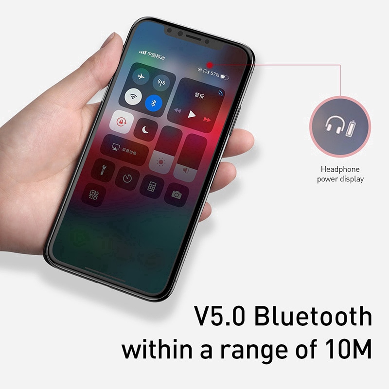 Tai nghe Bluetooth thương hiệu BASEUS S17 phong cách thể thao tiện dụng