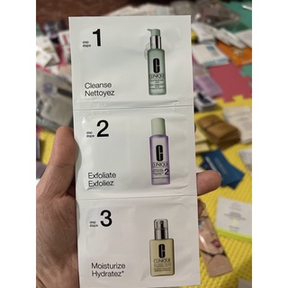 Combo 3 gói sample dưỡng da clinique
