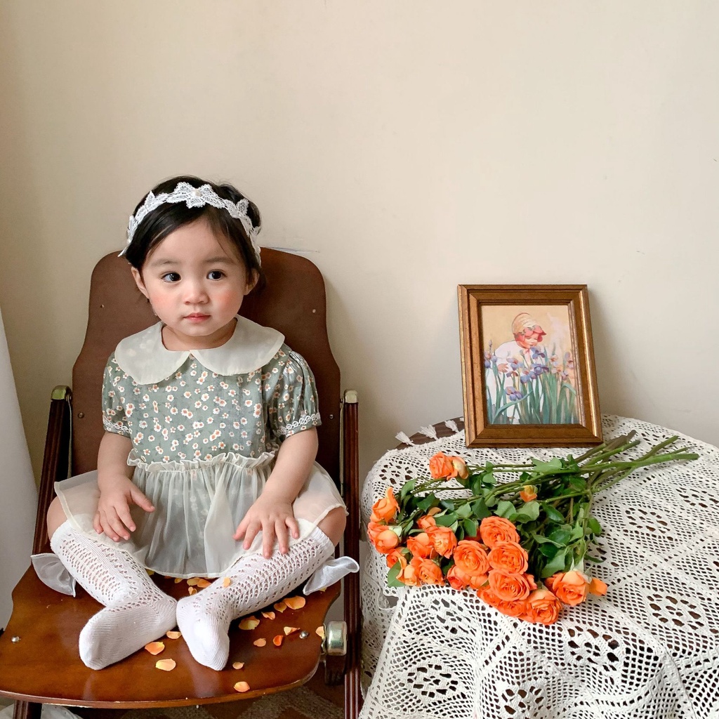 Đầm Công Chúa Thiết Kế Mới Đáng Yêu Thời Trang Mùa Hè Dành Cho Bé Gái