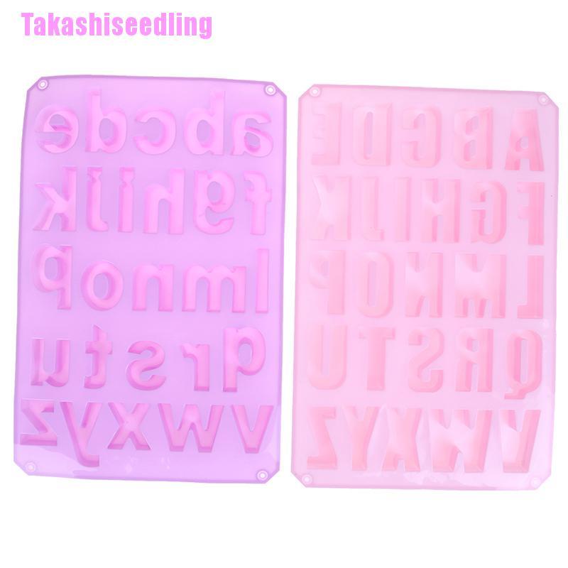 Khuôn Làm Bánh Chất Liệu Silicone Hình Chữ Cái Tiếng Anh