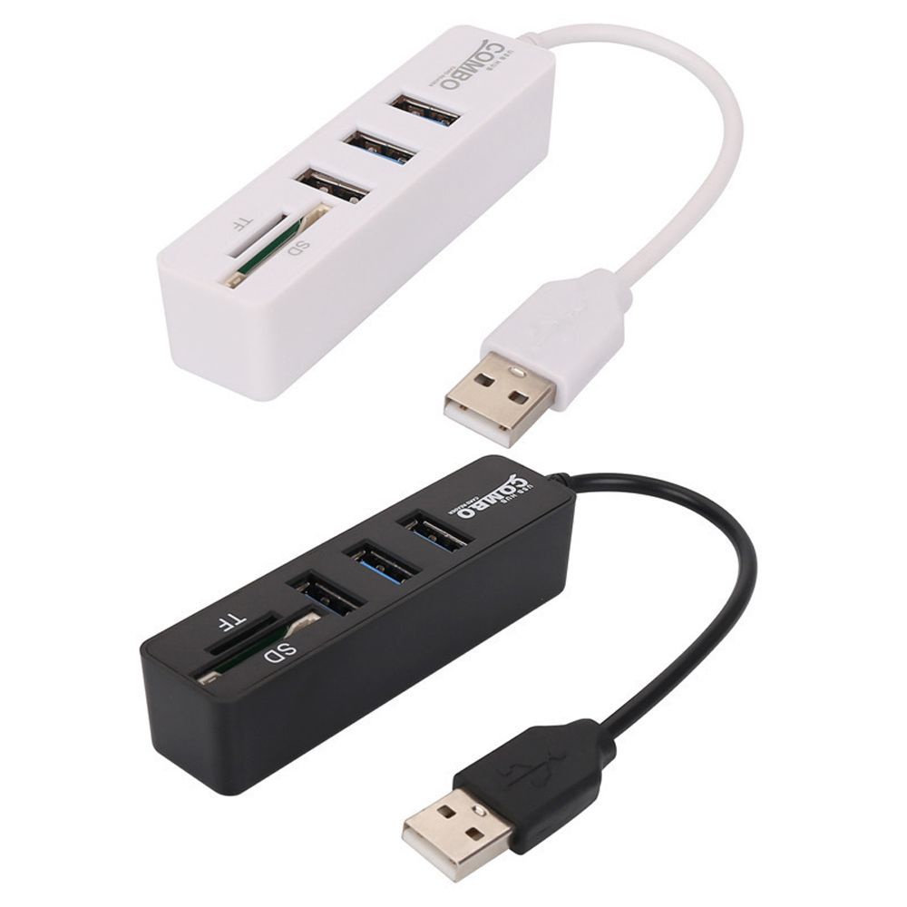 Hub đọc thẻ nhớ USB 2.0 3/6 cổng USB 3.0/2.0 2.0