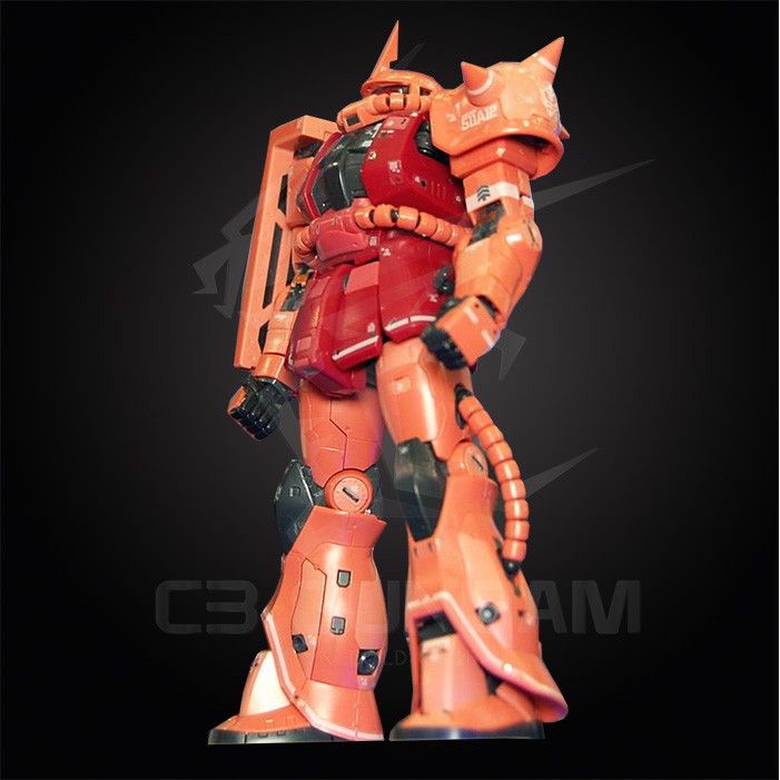 MÔ HÌNH GUNDAM RG 02 1/144 MS-06S ZAKU II ĐỎ BANDAI