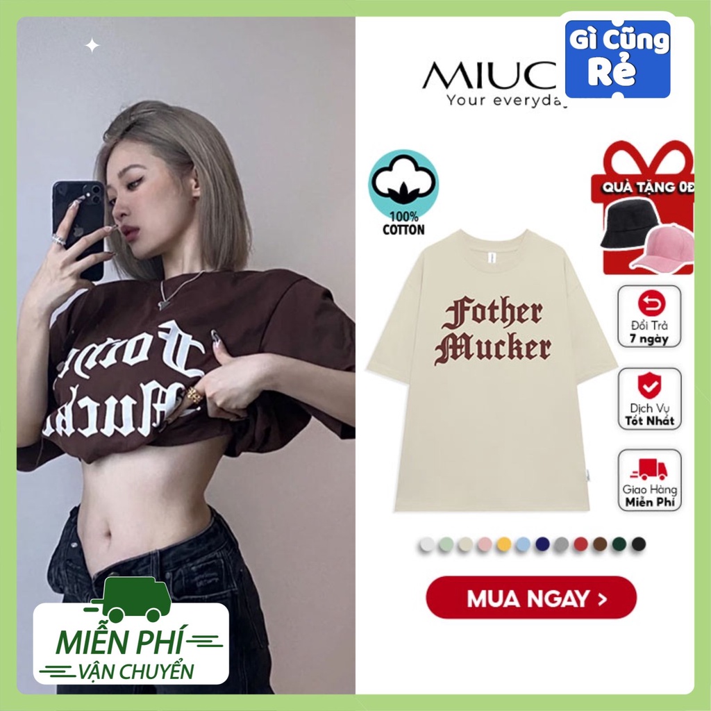 Áo thun nữ form rộng đẹp tay lỡ kiểu hàn quốc, áo phông nữ form rộng unisex vải cotton