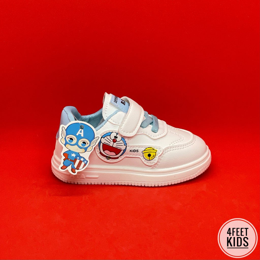 Giày tập đi Doraemon cho bé trai bé gái từ 1-3 tuổi, full box. Đồng hành cùng con từ những bước đi đầu tiên. - Hàng mới