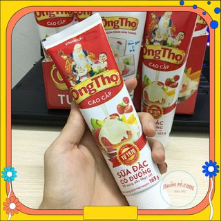 SỮA ĐẶC CÓ ĐƯỜNG ÔNG THỌ ĐỎ DẠNG TUÝT(165gr)