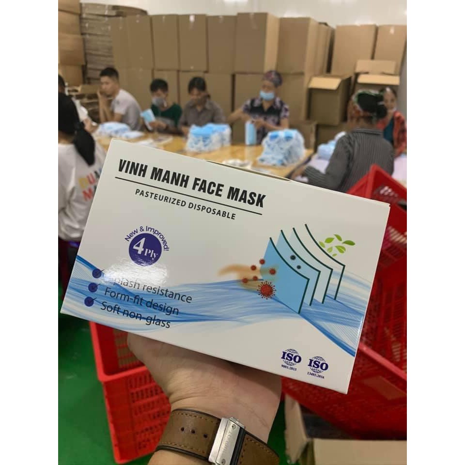KHẨU TRANG Y TẾ 4 LỚP