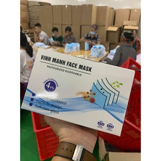 KHẨU TRANG Y TẾ 4 LỚP