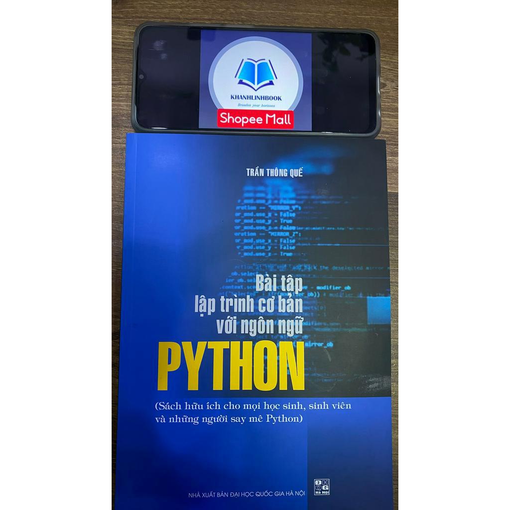 Sách - Bài tập lập trình cơ bản với ngôn ngữ Python
