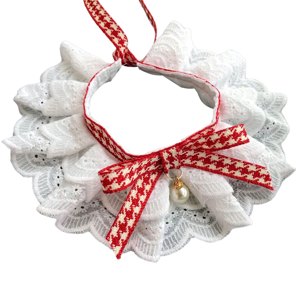 Yếm đeo cổ nhiều lớp bằng cotton chống mòn cho thú cưng