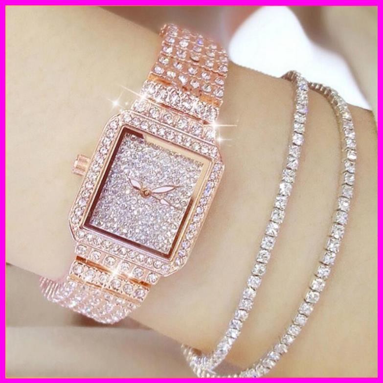 Đồng hồ nữ cao cấp dây thếp đính đá full đồng hồ hiệu BS cực đẹp (tặng kèm hộp , phụ kiện thâu dây và pin dự phòng) | BigBuy360 - bigbuy360.vn