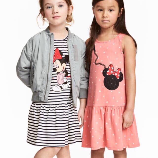 Set váy Hm cho bé size 1-2 đến 9-10