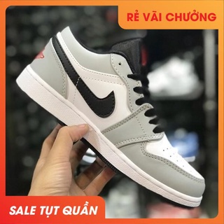[Full Box Bill] Giầy JD1 xám chỉ đỏ đủ size nam nữ