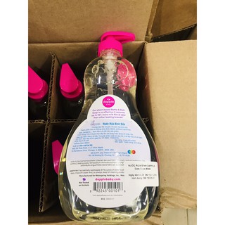 Nước rửa bình Dapple chov bé Nước rửa bình sữa Dapple 500ml - Mỹ (Không mùi date 2026)[ HÀNG NHẬP]