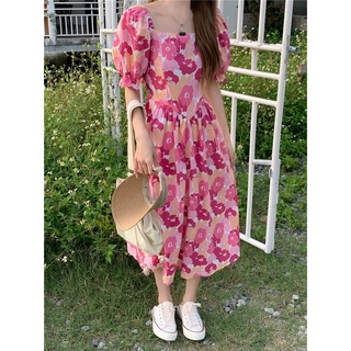 Đầm hoa xinh đi biển