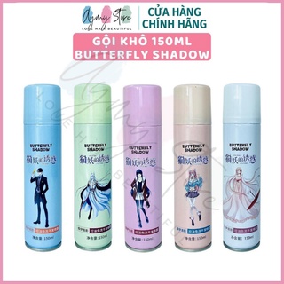 Dầu Gội Khô BUTTERFLY SHADOW | Dưỡng Tóc Mềm Mượt, Tóc Sạch Bồng Bềnh - Vào Nếp Sau 5 Giây | AYMY