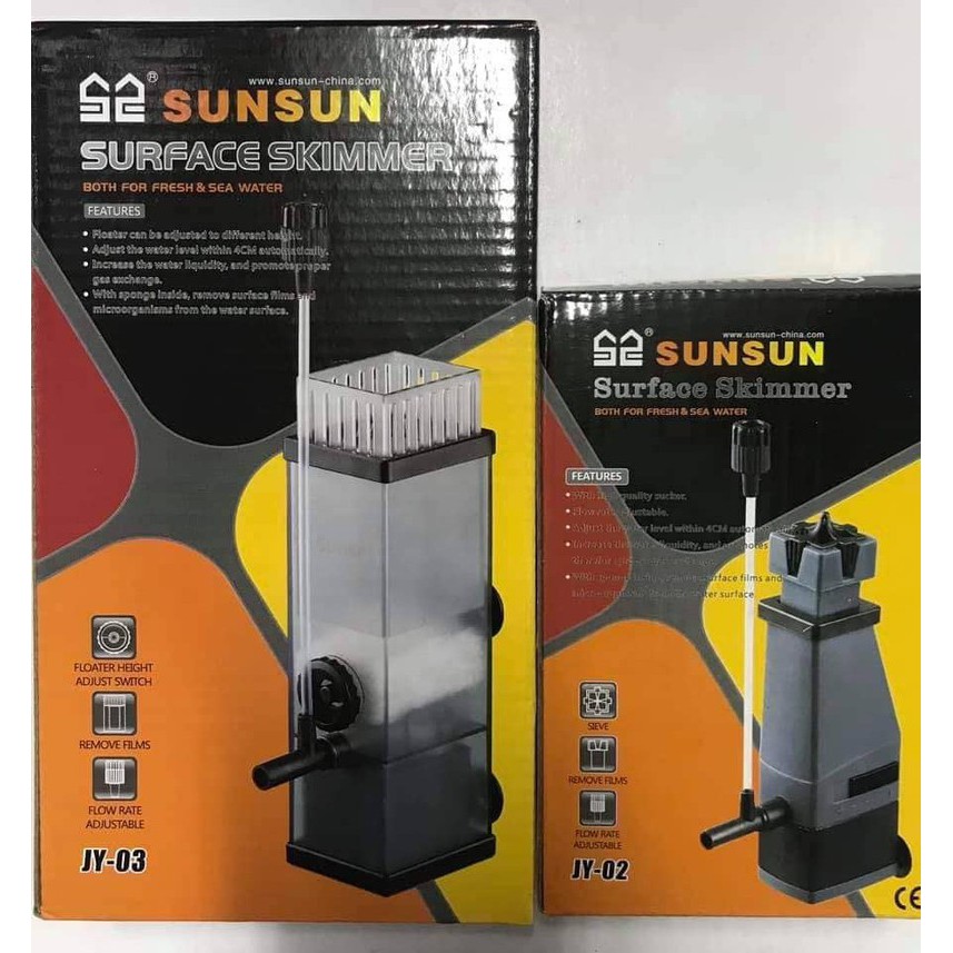 Lọc váng hồ cá SunSun JY-02 (Hàng Công Ty)