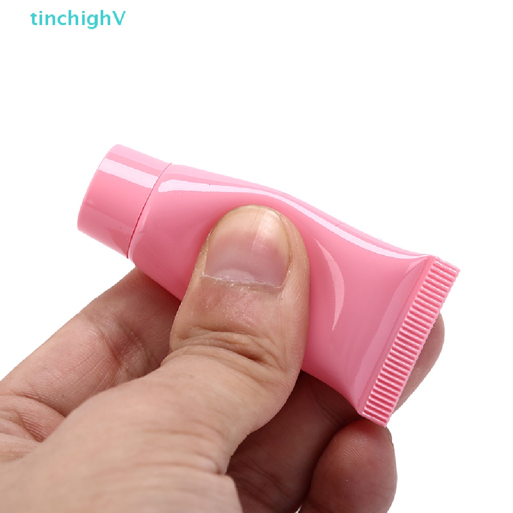 Set 5 Ống Nhựa Rỗng Mềm 5ml Đựng Mỹ Phẩm Tiện Dụng