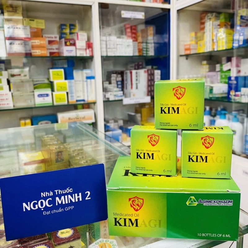 ✅ [Chính Hãng] Dầu gió Kimagi  ( chai 6ml ) KIMAGI Dầu Gió