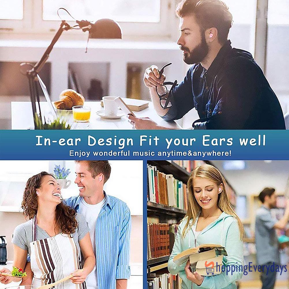 Tai Nghe Bluetooth Không Dây Sh Xg8 Tws Chống Thấm Nước Kèm Phụ Kiện