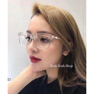 Kính Trong Suốt Thời Trang Chống Ánh Sáng Xanh Cho Nam và Nữ - Hàng Cao Cấp