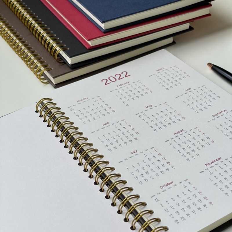 Sổ Tay Bìa Giấy Mỹ Thuật - Kích  Thước A5 - Màu Nâu Socola