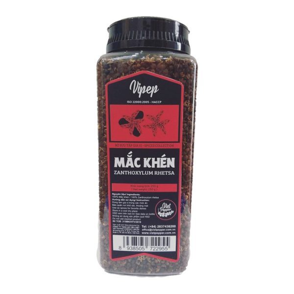 Hạt Mắc Khén Vipep 250gr - Gia vị ướp thịt nướng đặc trưng vùng Tây Bắc