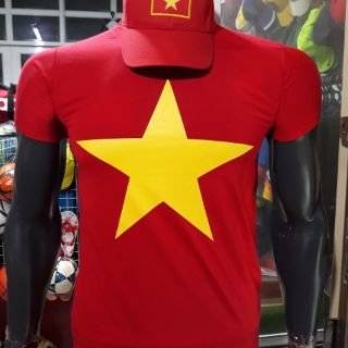 Áo cờ đỏ sao vàng chất đẹp đủ size