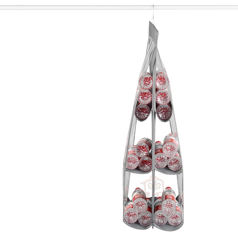 Túi treo bảo quản túi xách 6 ngăn - túi treo giỏ xách chống bụi,có móc treo xoay 360 độ - Beehome- Túi Treo 6 Ngăn