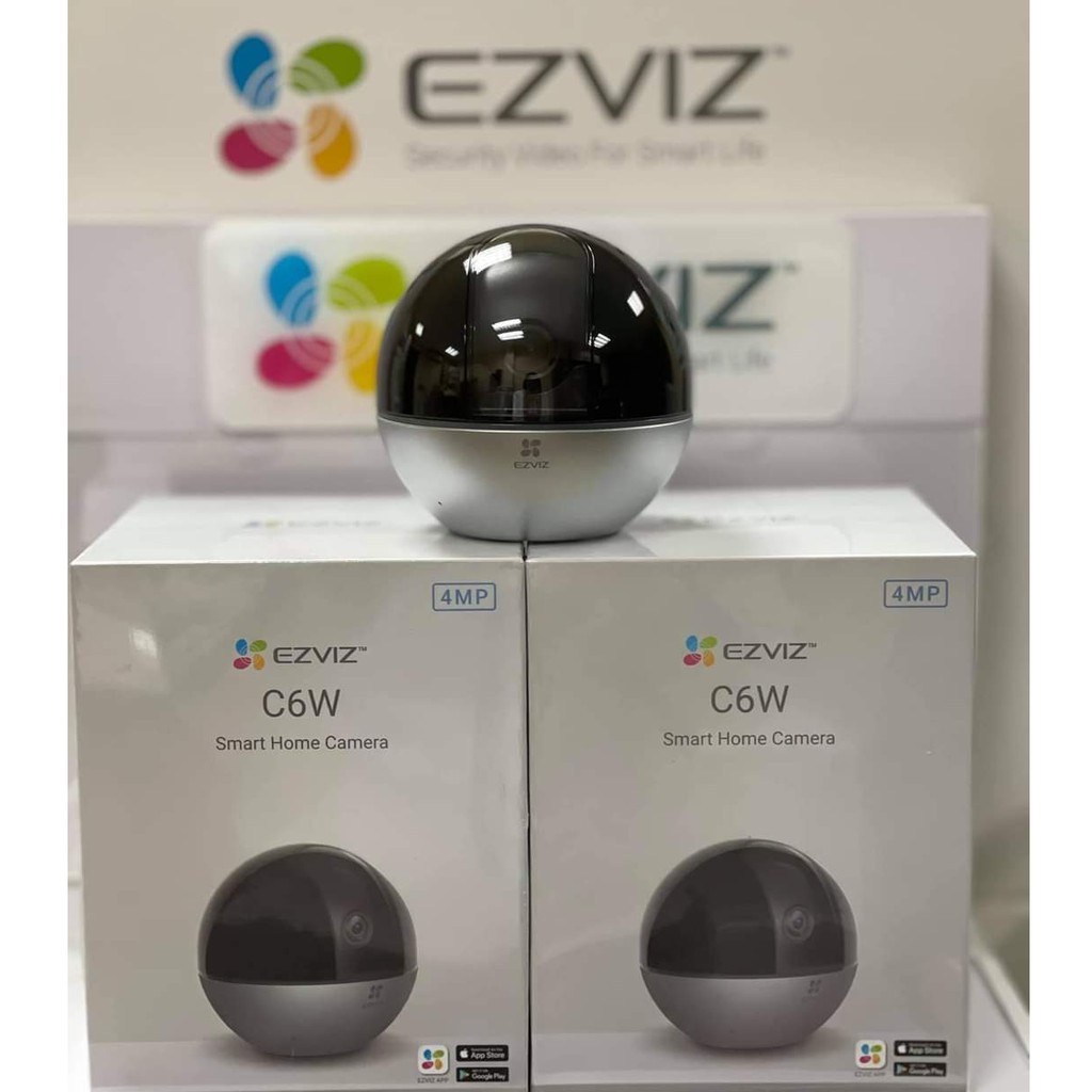 Camera wifi đa năng Ezviz C6W (4MP) 2K Quay quét 360 độ - Hàng Chính Hãng