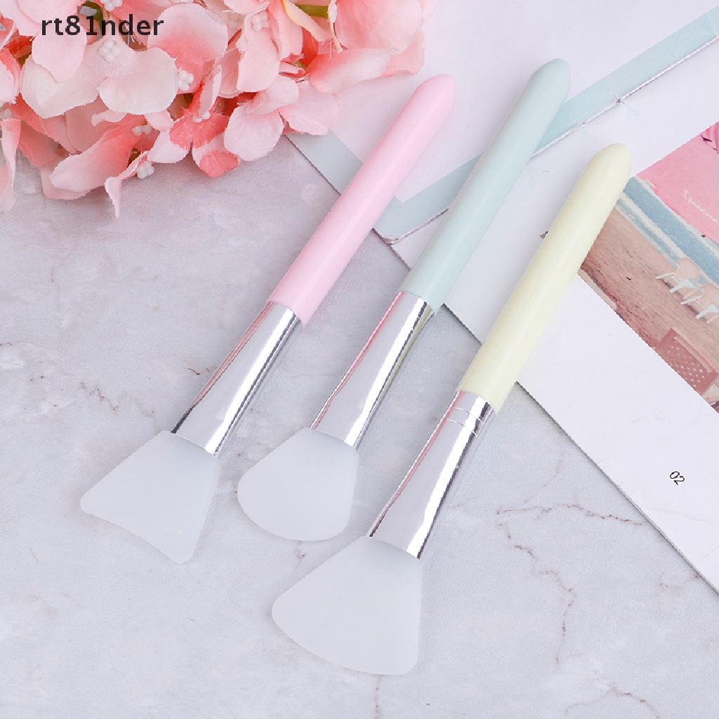 1 Cọ silicone Phẳng Quét Mặt Nạ Bùn Chăm Sóc Da