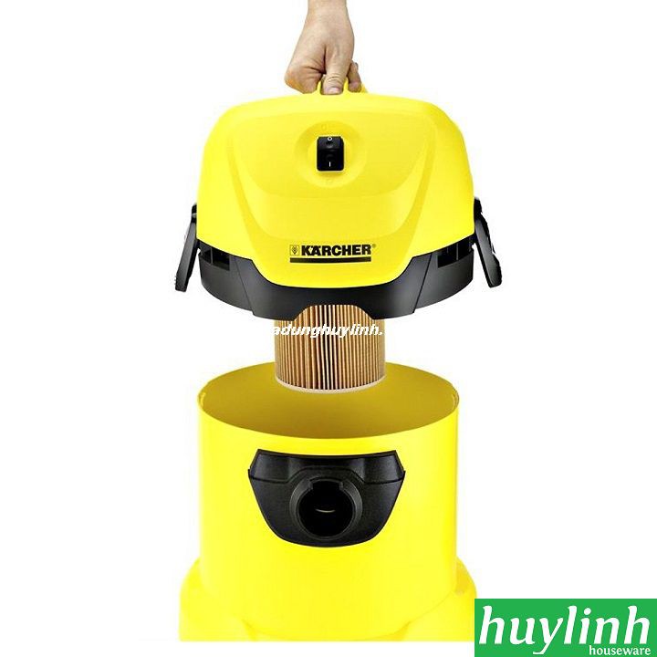 Freeship Máy hút bụi khô và ướt Karcher WD3 Car - Tặng bộ 5 túi lọc bụi trị giá 230.000 | BigBuy360 - bigbuy360.vn