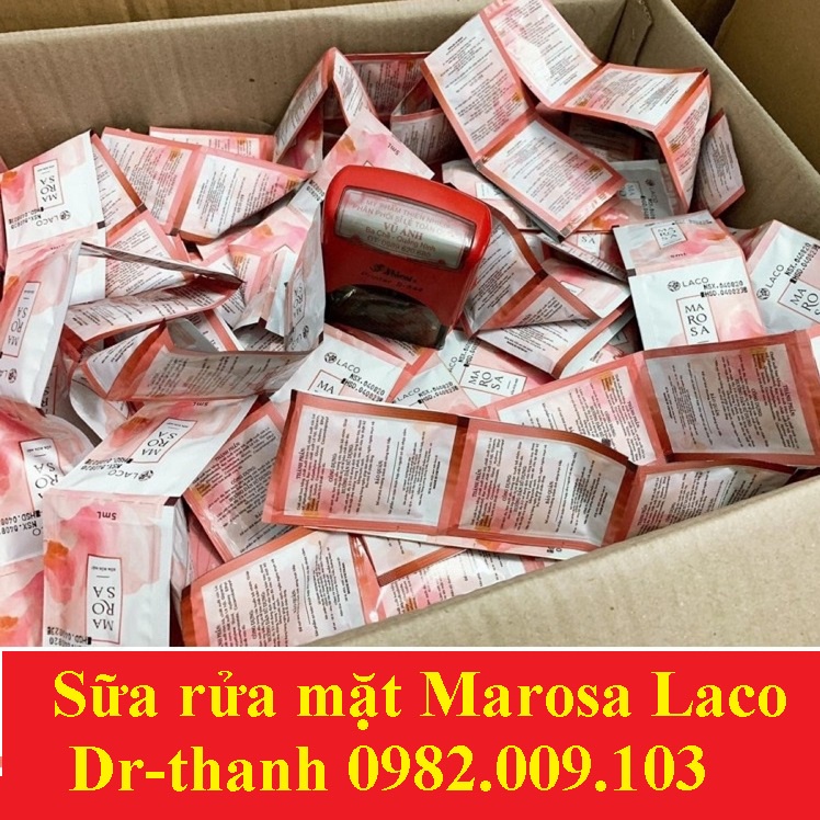 Gói test sữa rửa mặt marosa 5ml