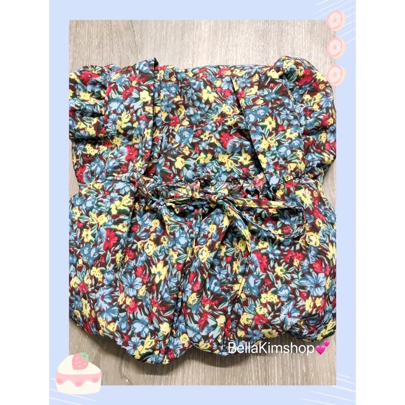 Đầm hoa lụa nhí vintage bo eo siêu xinh form dáng y hình Bảng màu thật ảnh cuối | BigBuy360 - bigbuy360.vn