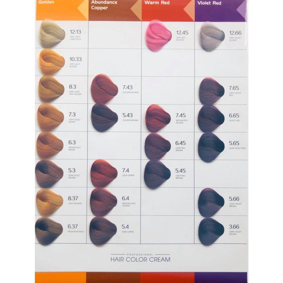 Màu Nhuộm Tóc Cao Cấp ROYAL SALON Giúp Tóc Lên Màu Chuẩn Không Khô Tóc Hương Thơm Nhẹ MP Nga Hà