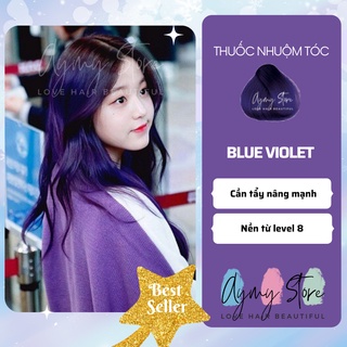 Thuốc Nhuộm Tóc XANH TÍM - Blue Violet không tẩy chính hãng AYMY