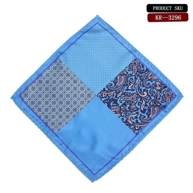Khăn cài áo vest hình học