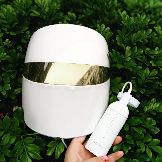 - Mặt Nạ Ánh Sáng LG Pra.L Derma Led BWJ2 Hỗ Trợ Trị Nám Tăng Collagen