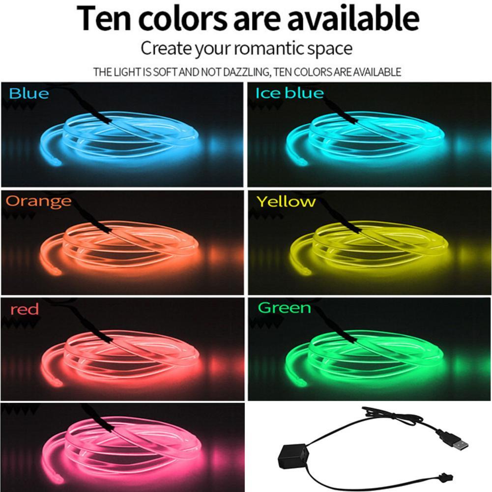 Dây Đèn Led G3F2 Trang Trí Nội Thất Xe Hơi