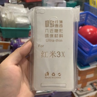 Ốp dẻo silicon trong suốt Redmi 3X