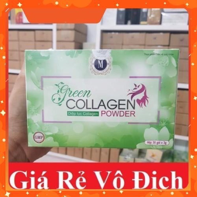 Diệp lục collagen chính hãng 100% | Thế Giới Skin Care