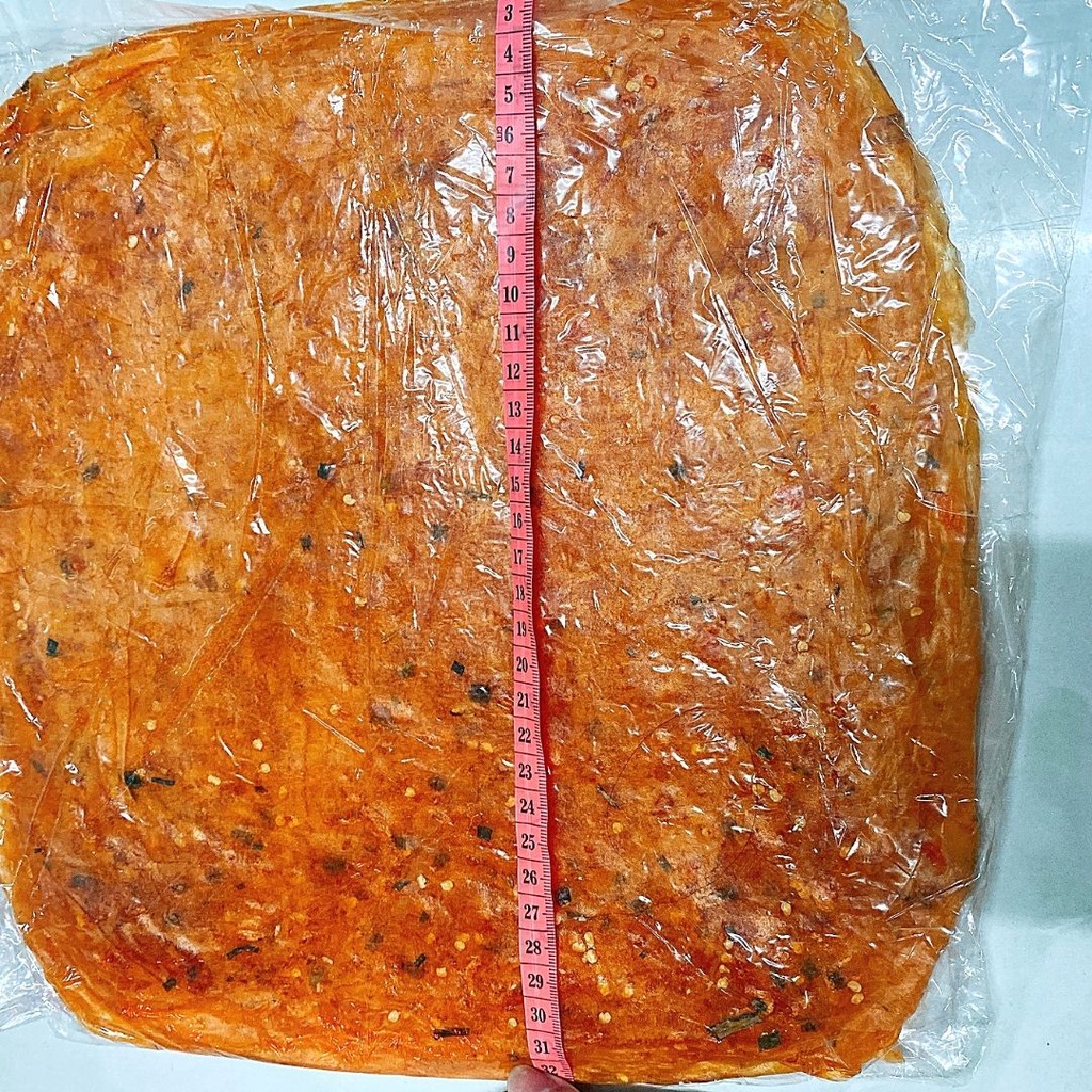 Bánh tráng dẻo tôm cay, dẻo ớt cay chính gốc Tây Ninh, bánh size lớn, dày nhiều tôm